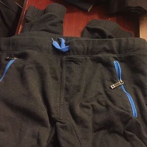 Black joggers